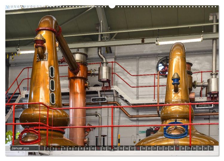 Produktbild: Whisky Distillery - Schottische Brennereien (Wandkalender 2026 DIN A2 quer), CALVENDO Monatskalender