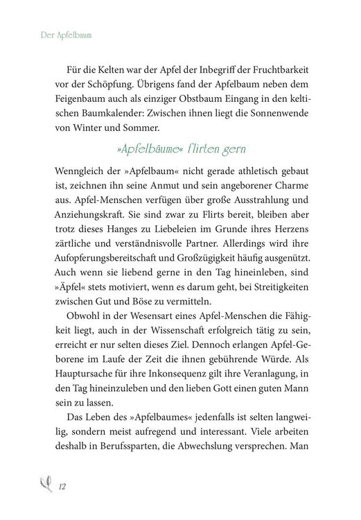 Produktbild: Baumhoroskop der Kelten