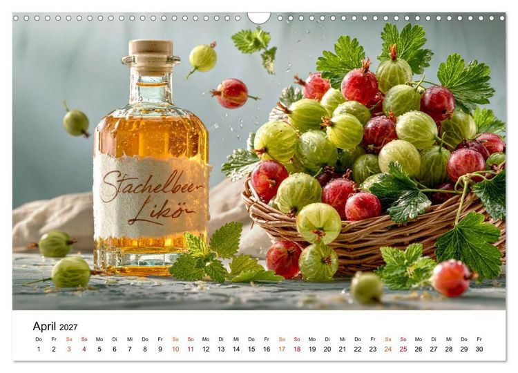 Produktbild: Lik&ouml;re - Frucht. Frisch. Frech. (Wandkalender 2027 DIN A3 quer), CALVENDO Monatskalender