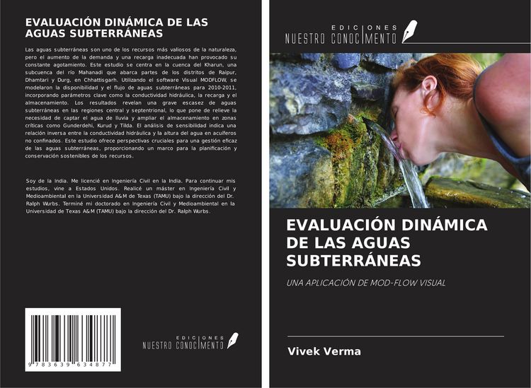 Produktbild: Evaluaci&oacute;n Din&aacute;mica De Las Aguas Subterr&aacute;neas