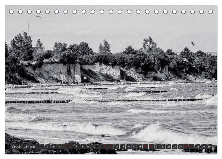 Produktbild: Ein Blick auf das Ostseebad Boltenhagen (Tischkalender 2026 DIN A5 quer), CALVENDO Monatskalender