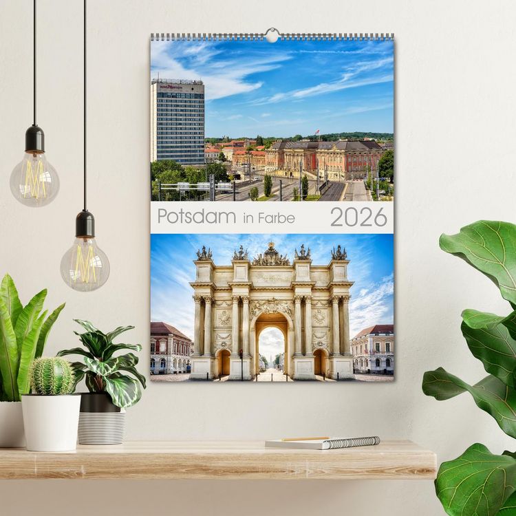 Produktbild: Potsdam in Farbe (Wandkalender 2026 DIN A2 hoch), CALVENDO Monatskalender