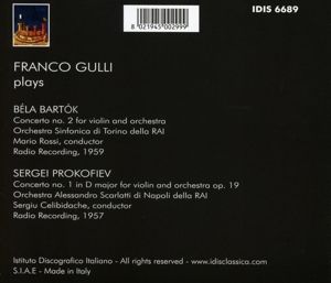 Produktbild: Gulli, F: Violinkonzerte