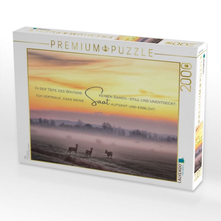 Produktbild: CALVENDO Puzzle Saat | 2000 Teile Lege-Gr&ouml;&szlig;e 90x67cm Foto-Puzzle f&uuml;r gl&uuml;ckliche Stunden