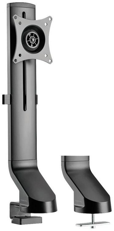 Produktbild: LogiLink BP0161 Monitor-Tischhalterung 1 Display(s) Schwarz Drehbar, H&ouml;henverstellbar, Neigbar, Schwenkbar