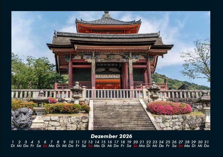 Produktbild: Tempel 2026 Fotokalender DIN A4
