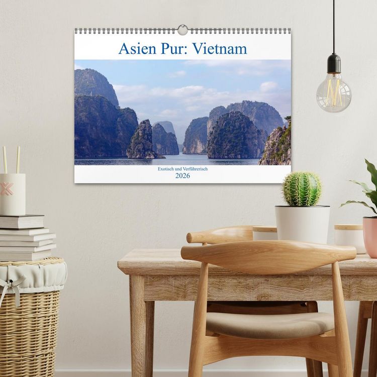 Produktbild: Asien Pur: Vietnam (Wandkalender 2026 DIN A3 quer), CALVENDO Monatskalender