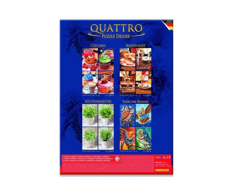 Produktbild: Quattro Puzzle 800tlg. Kaffeepause