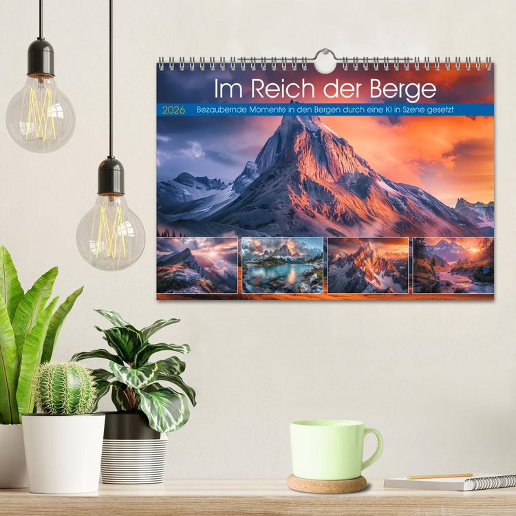 Produktbild: Im Reich der Berge (Wandkalender 2026 DIN A4 quer), CALVENDO Monatskalender