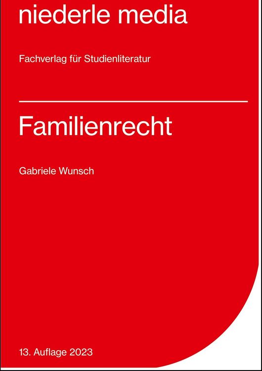 Produktbild: Familienrecht - 2023