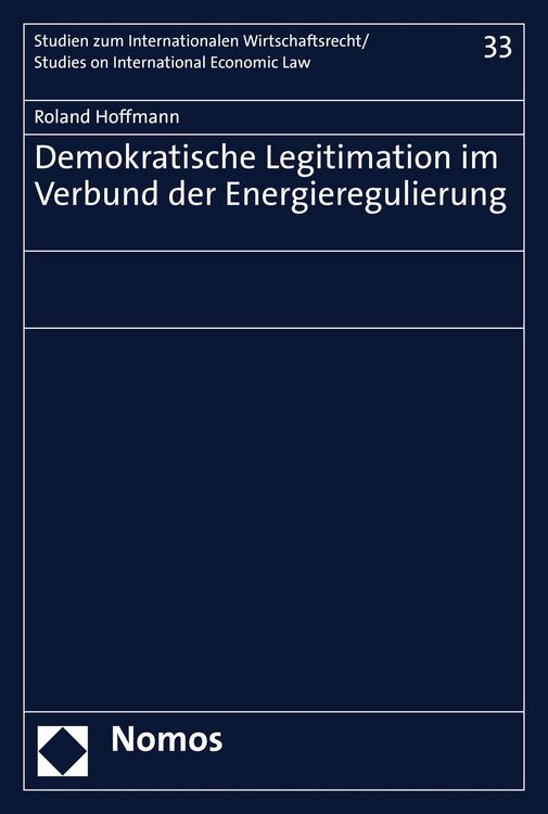 Produktbild: Demokratische Legitimation im Verbund der Energieregulierung