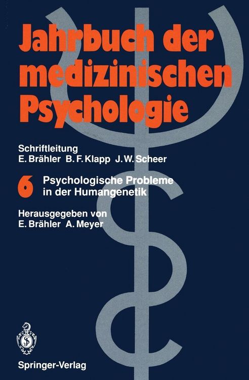 Produktbild: Psychologische Probleme in der Humangenetik