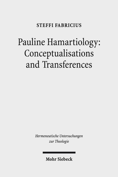 Produktbild: Pauline Hamartiology: Conceptualisation and Transferences