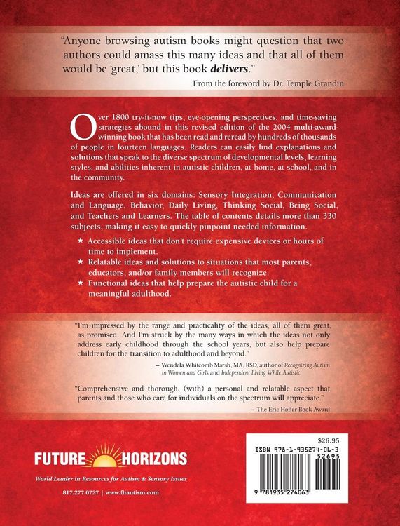 Produktbild: 1001 Great Ideas for Teaching & Raising Children with Autism or Asperger's