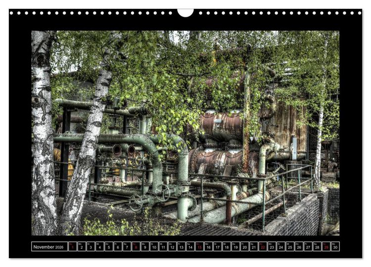 Produktbild: Rost - Quer durch's Ruhrgebiet (Wandkalender 2026 DIN A3 quer), CALVENDO Monatskalender