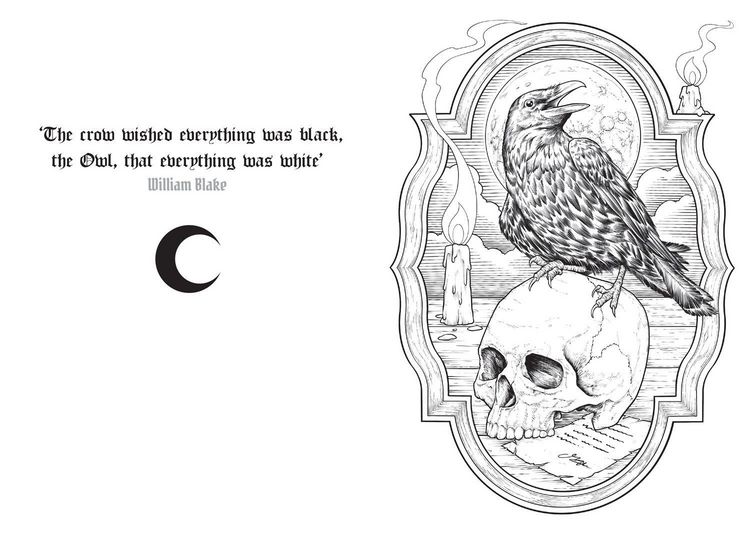Produktbild: Goth Colouring Bk Pb