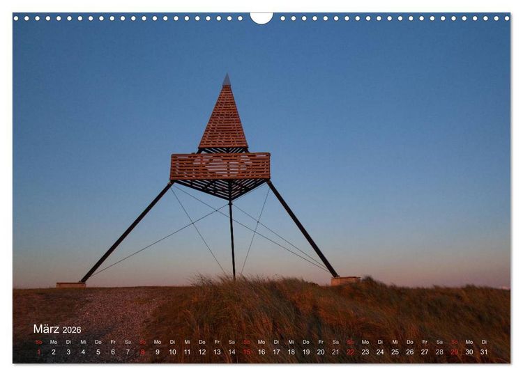Produktbild: D&auml;nemarks Norden (Wandkalender 2026 DIN A3 quer), CALVENDO Monatskalender