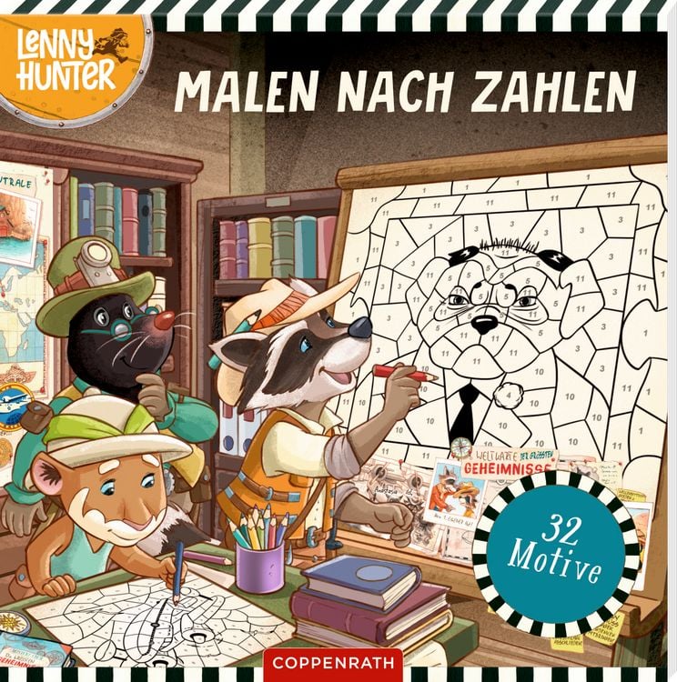 Produktbild: Malen nach Zahlen - Lenny Hunter