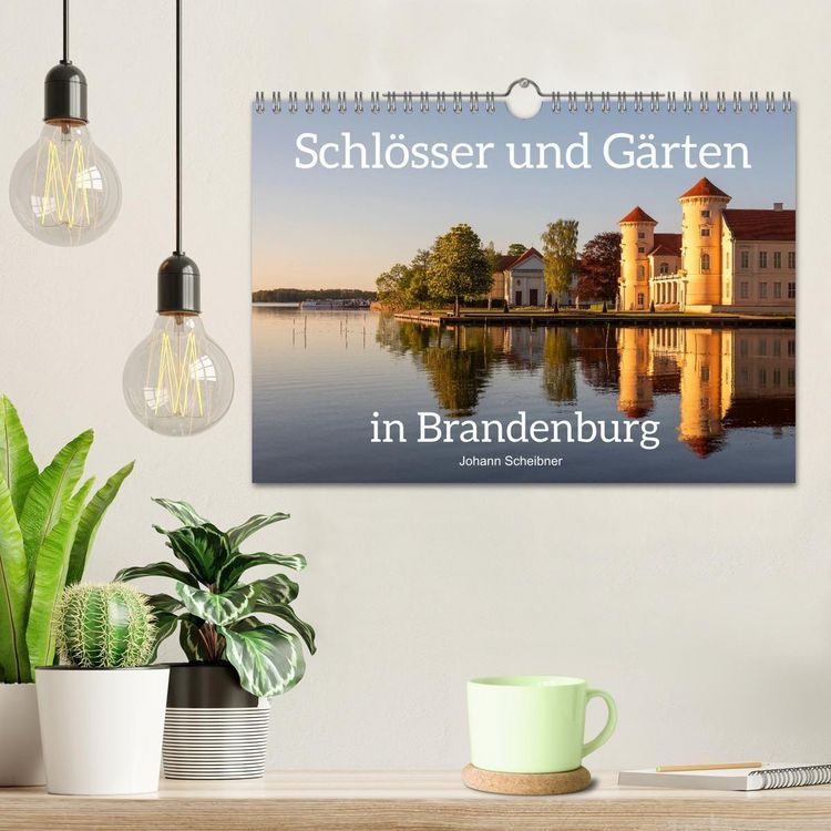 Produktbild: Schl&ouml;sser und G&auml;rten in Brandenburg (Wandkalender 2026 DIN A4 quer), CALVENDO Monatskalender
