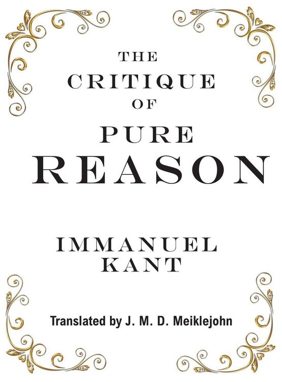 Produktbild: The Critique of Pure Reason