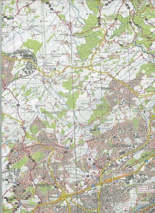 Produktbild: Wuppertal und Umgebung Blatt 11 Wanderkarte NRW