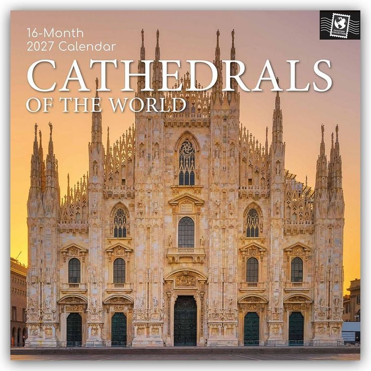 Produktbild: Cathedrals of the World &ndash; Kathedralen der Welt 2027 &ndash; 16-Monatskalender
