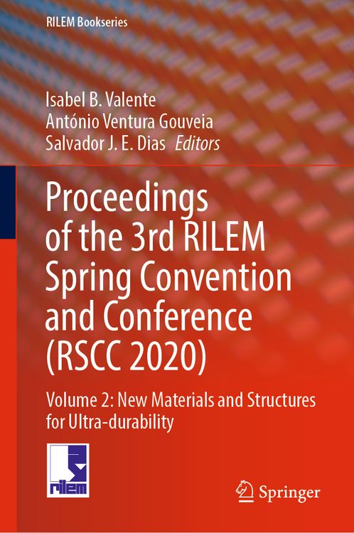 Produktbild: Proceedings of the 3rd RILEM Spring Convention and Conference (RSCC 2020)