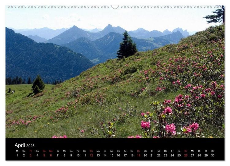 Produktbild: Allg&auml;uer Impressionen (Wandkalender 2026 DIN A2 quer), CALVENDO Monatskalender
