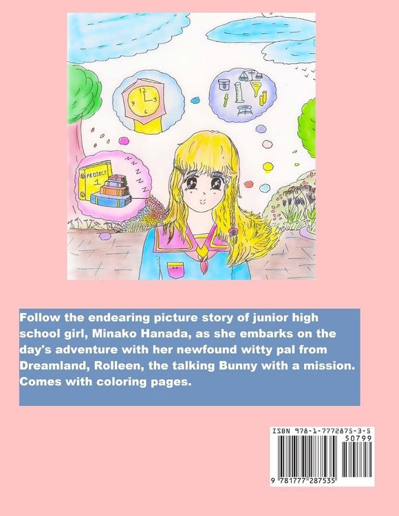 Produktbild: Minako and Delightful Rolleen's Adventure & Coloring Fun Book 1