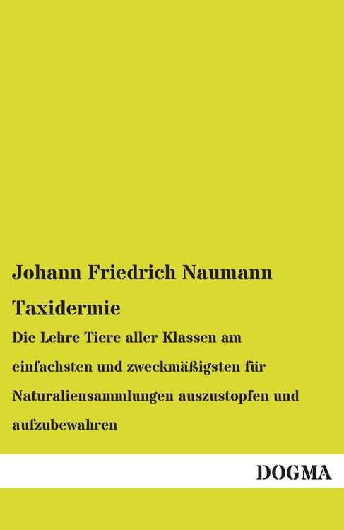 Produktbild: Taxidermie