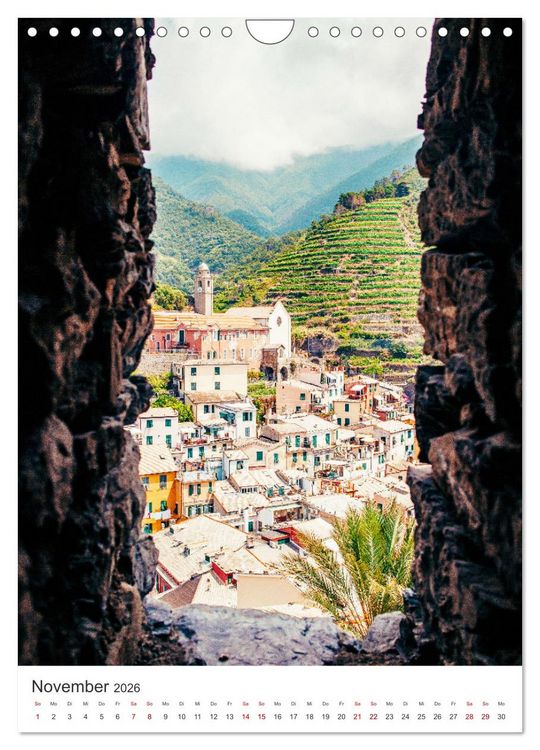 Produktbild: Italien - Von den Alpen bis zum Mittelmeer. (Wandkalender 2026 DIN A4 hoch), CALVENDO Monatskalender