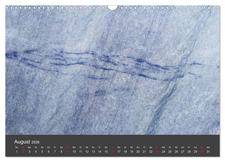 Produktbild: Stein, Kunst der Natur (Wandkalender 2026 DIN A3 quer), CALVENDO Monatskalender