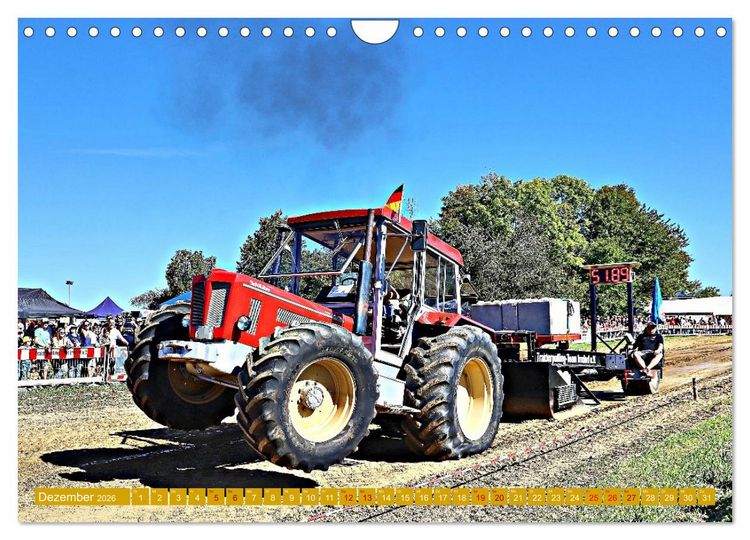 Produktbild: Traktorpulling Irndorf (Wandkalender 2026 DIN A4 quer), CALVENDO Monatskalender