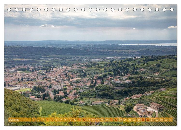 Produktbild: Valpolicella (Tischkalender 2026 DIN A5 quer), CALVENDO Monatskalender