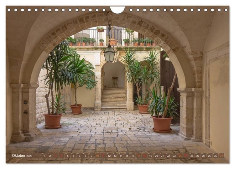Produktbild: Altstadt Bari Vecchia (Wandkalender 2026 DIN A4 quer), CALVENDO Monatskalender