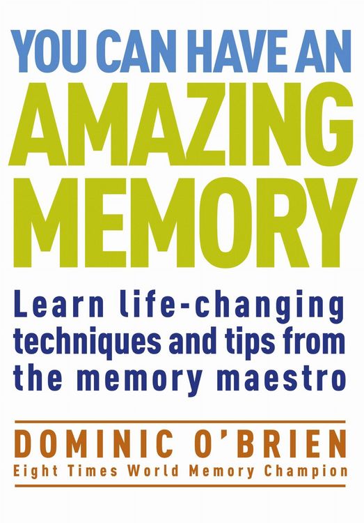 Produktbild: You Can Have an Amazing Memory