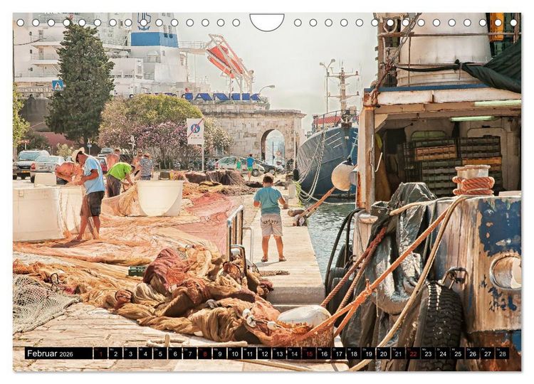 Produktbild: Pula Street (Wandkalender 2026 DIN A4 quer), CALVENDO Monatskalender
