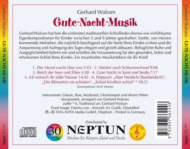 Produktbild: Gute-Nacht-Musik