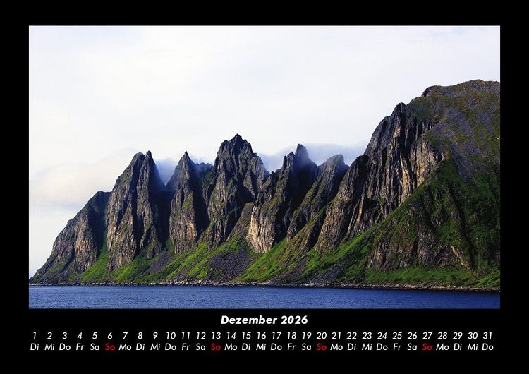 Produktbild: Berge 2026 Fotokalender DIN A3