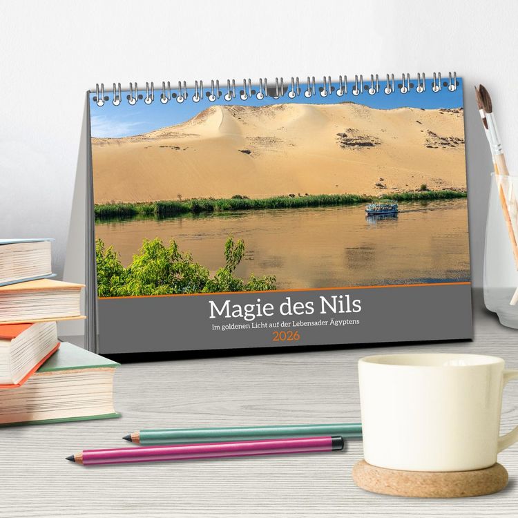 Produktbild: Magie des Nils (Tischkalender 2026 DIN A5 quer), CALVENDO Monatskalender