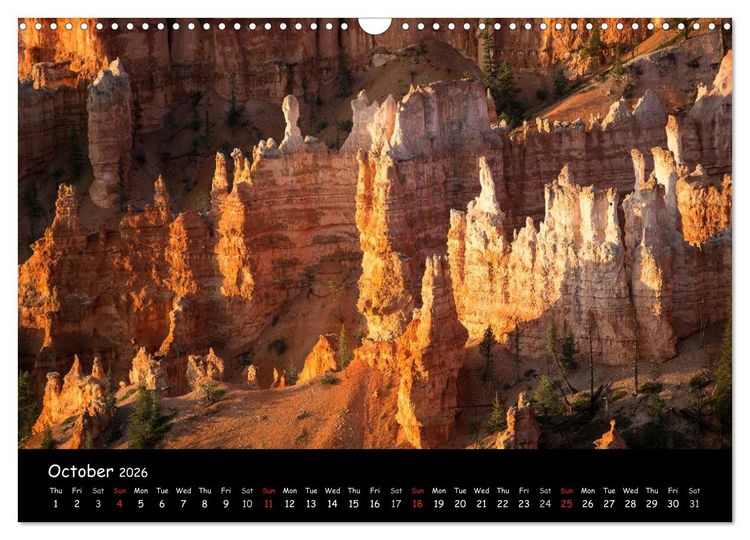 Produktbild: Beautiful Bryce Canyon (Wall Calendar 2026 DIN A3 landscape), CALVENDO 12 Month Wall Calendar