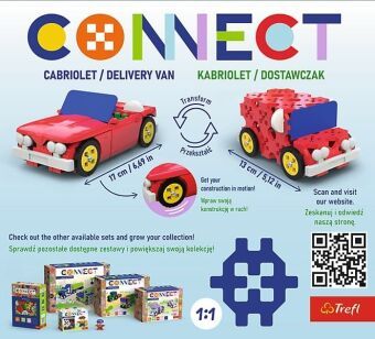 Produktbild: CONNECT S - Cabrio / Lieferfahrzeug 87 Teile + Anleitung