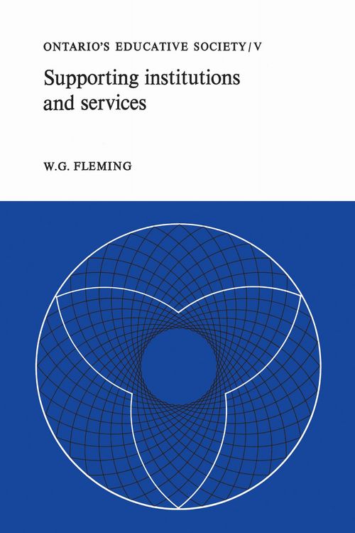 Produktbild: Supporting Institutions and Services