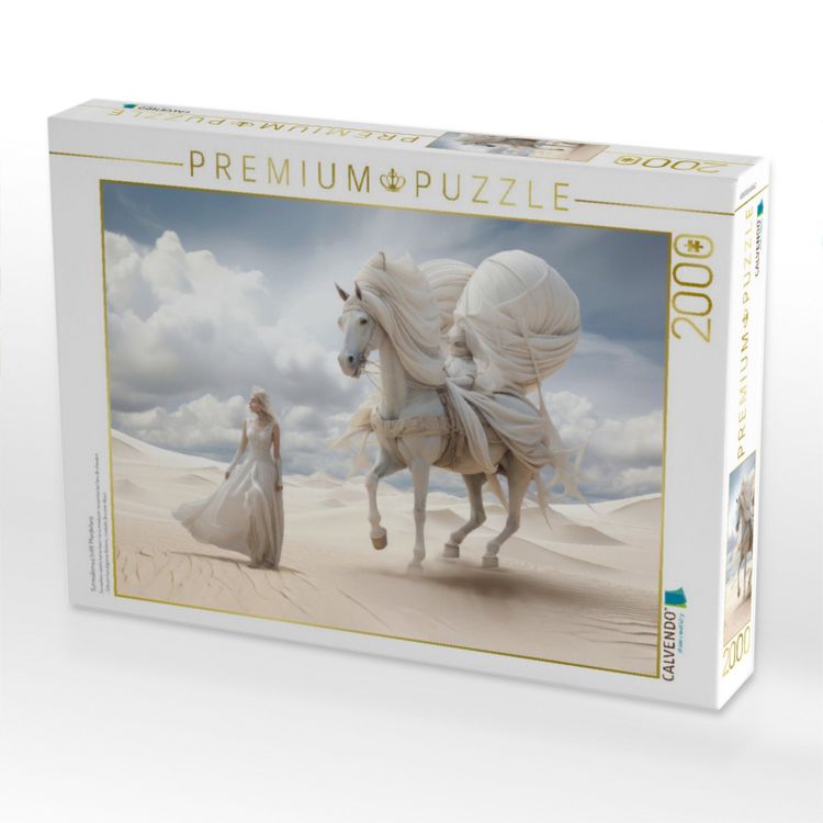 Produktbild: CALVENDO Puzzle Surrealismus trifft Pferdefans | 2000 Teile Lege-Gr&ouml;&szlig;e 90x67cm Foto-Puzzle f&uuml;r gl&uuml;ckliche Stunden