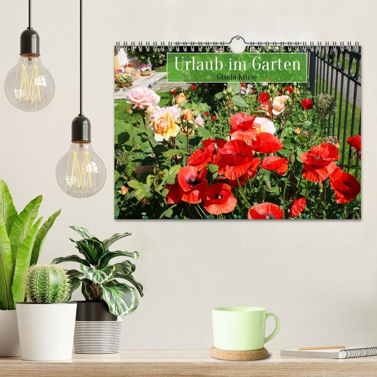Produktbild: Urlaub im Garten (Wandkalender 2026 DIN A4 quer), CALVENDO Monatskalender