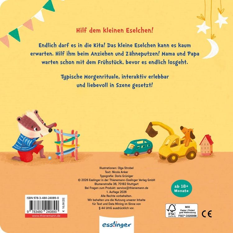 Produktbild: Meine Mitspiel-Pappe: Komm, wir gehen in die Kita!