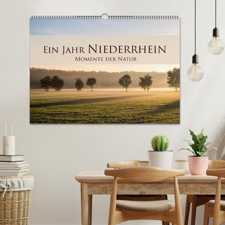 Produktbild: Ein Jahr Niederrhein Momente der Natur (Wandkalender 2026 DIN A2 quer), CALVENDO Monatskalender