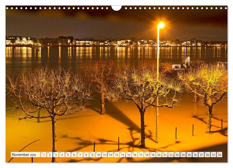 Produktbild: BONN f&uuml;r Nachtschw&auml;rmer (Wandkalender 2026 DIN A3 quer), CALVENDO Monatskalender