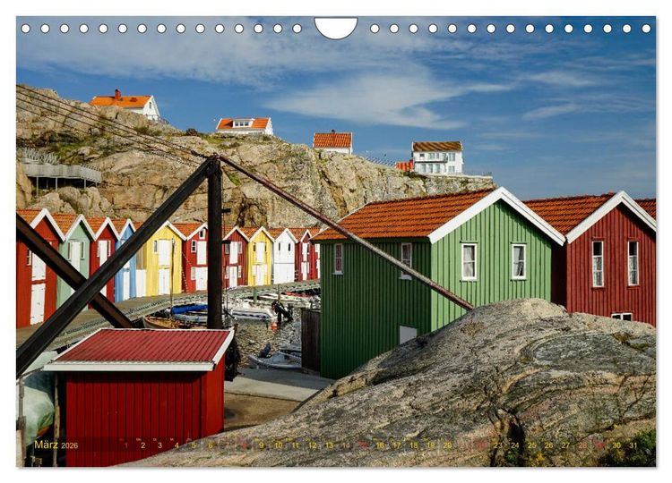 Produktbild: Westschweden - Flair einer K&uuml;ste in Licht und Farben (Wandkalender 2026 DIN A4 quer), CALVENDO Monatskalender