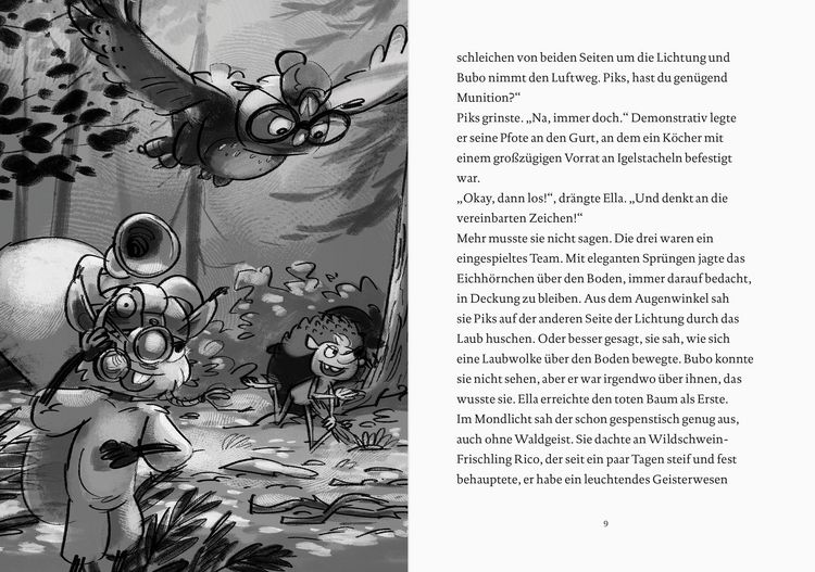 Produktbild: Unterholz-Ninjas, Band 4 - Die Geister des Waldes